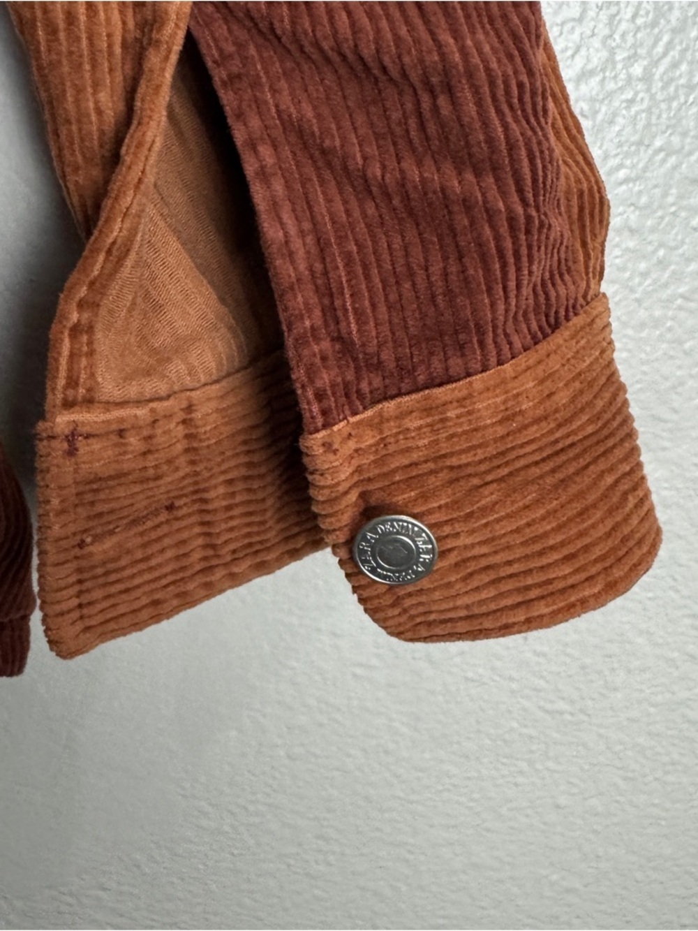 Zara Corduroy Button Up Shirt Jacket Size Medium - Picture 3 of 8